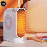 500W Desktop Electric Heater Smart Thermostat Fan Heater Fast Heating for Home