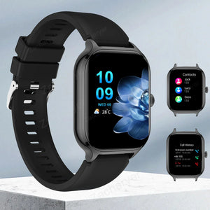 Smart Watch Bluetooth Call Fitness Tracker Sports Modes Notifications for iOS Android
