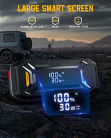 5000A Car Jump Starter 12V Portable Battery Booster Power Bank for Gas Diesel