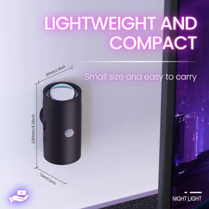 LED Motion Sensor Wall Light Rechargeable Cordless Up Down Lighting Indoor