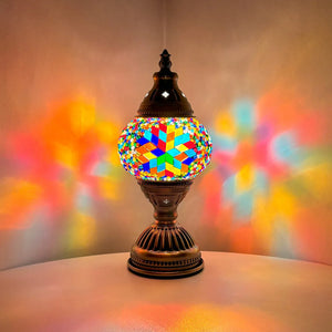 DIY Mosaic Table Lamp Kit Handmade Craft Night Light Parent Child Activity