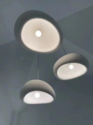 Moktan Sabai Nordic Wabi Sabi LED Chandelier – E27 Pendant Light for Kitchen & Bar