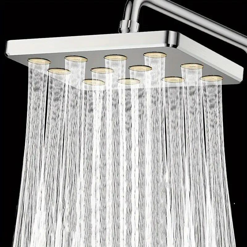 10" Large Overhead Shower Head Pressurized Anti-Block