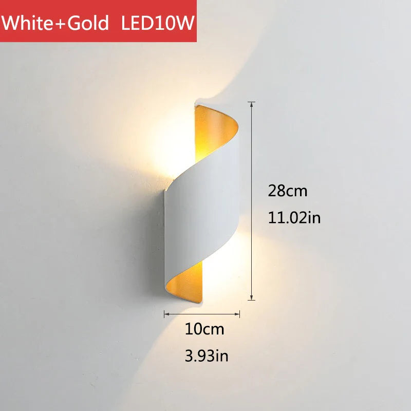IP65 LED Outdoor Wall Light – 10W Waterproof Up Down Sconce for Home & Porch