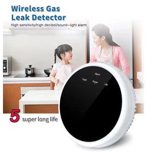 Smart Gas Detector APP Control LED Natural Gas Alarm High Sensitivity Plug