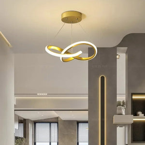 Moktan Sabai Nordic LED Pendant Lamp – Modern Ceiling Light for Dining & Living Room