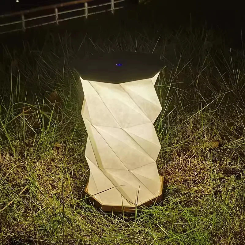 Folding Book Lamp Portable Paper Lantern Dimmable Night Light USB-C Table Lamp