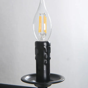 Vintage Industrial Wall Sconce Retro Candle Wall Lamp Bedside Stair Hallway