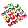 Colorful LED Butterfly Wall Night Light Stickable Glowing Decorative Home Lamp
