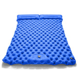 2025 Upgrade Double Air Mattress Camping Inflatable Bed Built-in Pump Waterproof