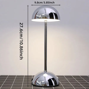 LED Touch Table Lamp 3-Color USB Charging Night Light Desk Lamp for Bar Room