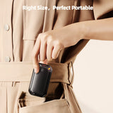 2 Pack Rechargeable Hand Warmers Dual-Sided Electric Pocket Heater for Outdoor