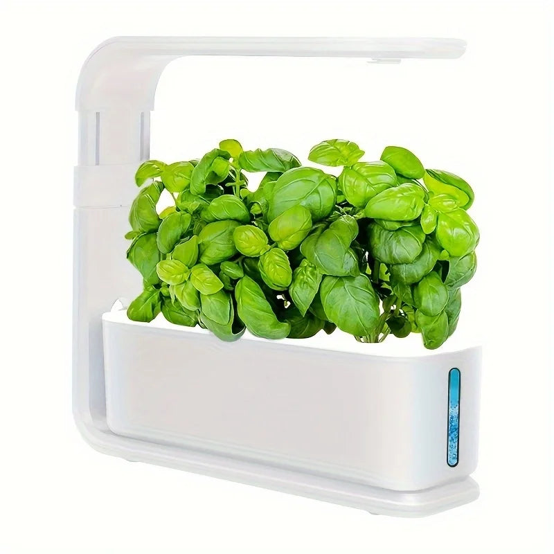 Hydroponic Growing System Indoor Garden LED Grow Light Timer Adjustable