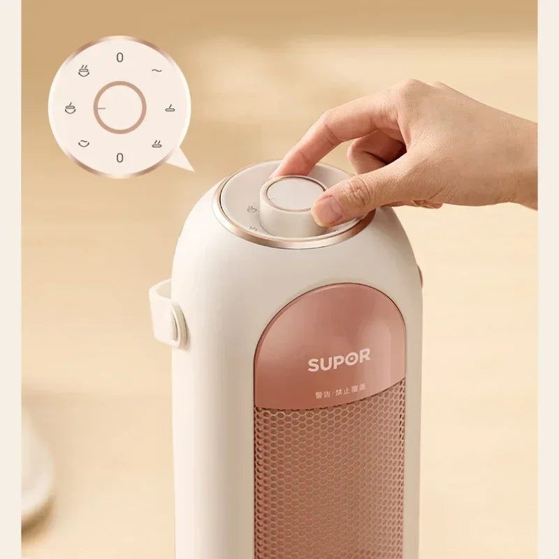 220V Electric Fan Heater Energy Saving Fast Heating for Bedroom Living Room Home