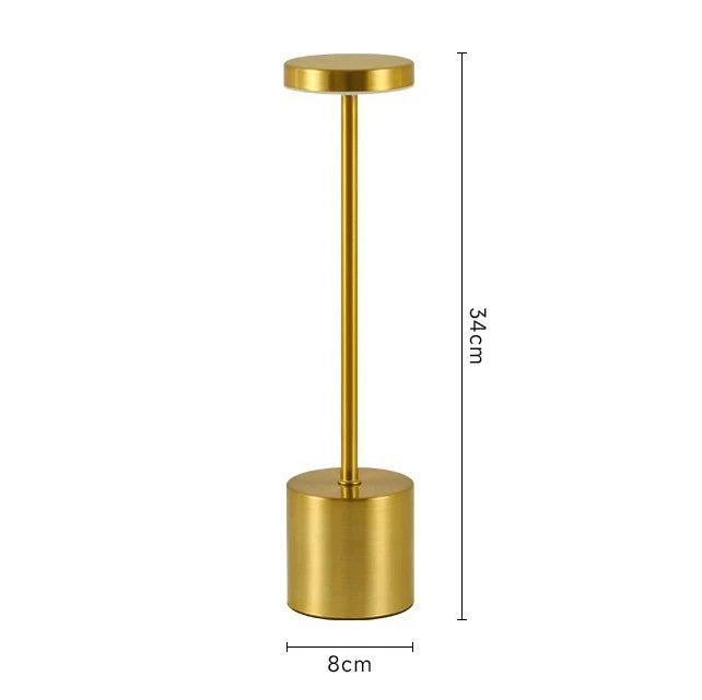 Touch LED Table Lamp 3 Color Modes Rechargeable Mushroom Night Light Desk