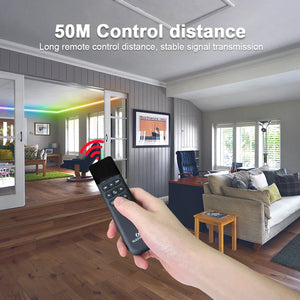 GLEDOPTO WiFi RGB LED Light Remote Control ESP NOW App Brightness 4 Scenes 50M