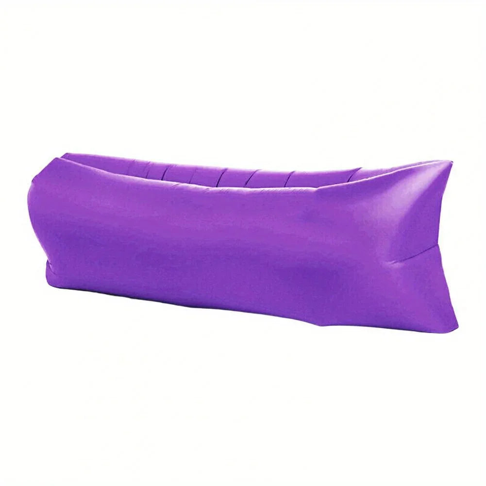 Inflatable Sofa Air Lounger Portable Camping Mat Beach Recliner Outdoor Chair