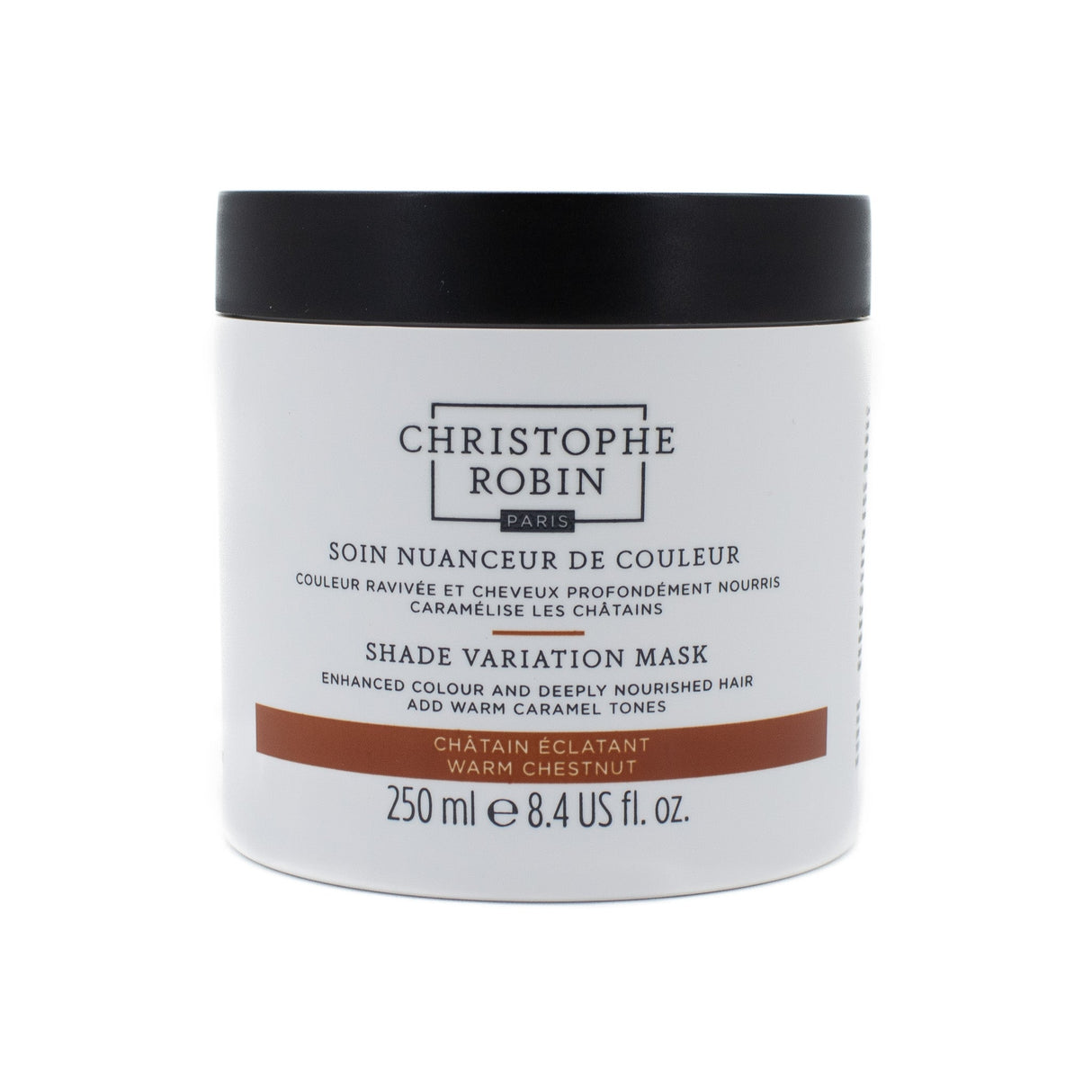 Christophe Robin Shade Variation Mask Warm Chestnut 8.4oz Imperfect Box
