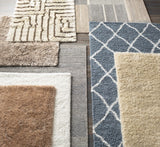 Glouster Taupe&Gray Lined Area Rug