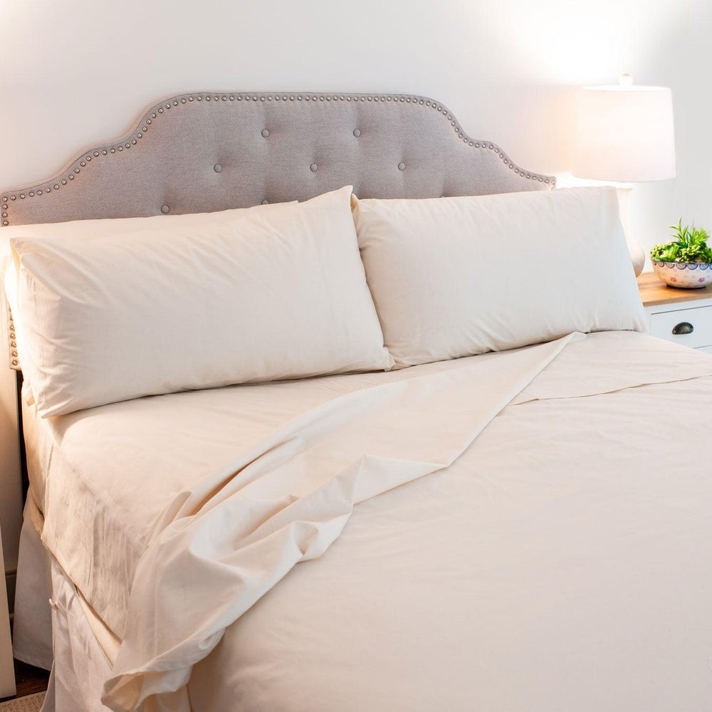 Cotton Single [Separate] Fitted Bed Sheet