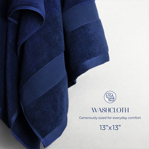 SIENA 4-Piece Turkish Cotton Luxury Washcloths Set – 700 GSM