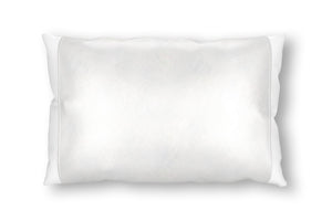Off-White Ivory Silk Pillow Sleeve.