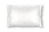 Off-White Ivory Silk Pillow Sleeve.