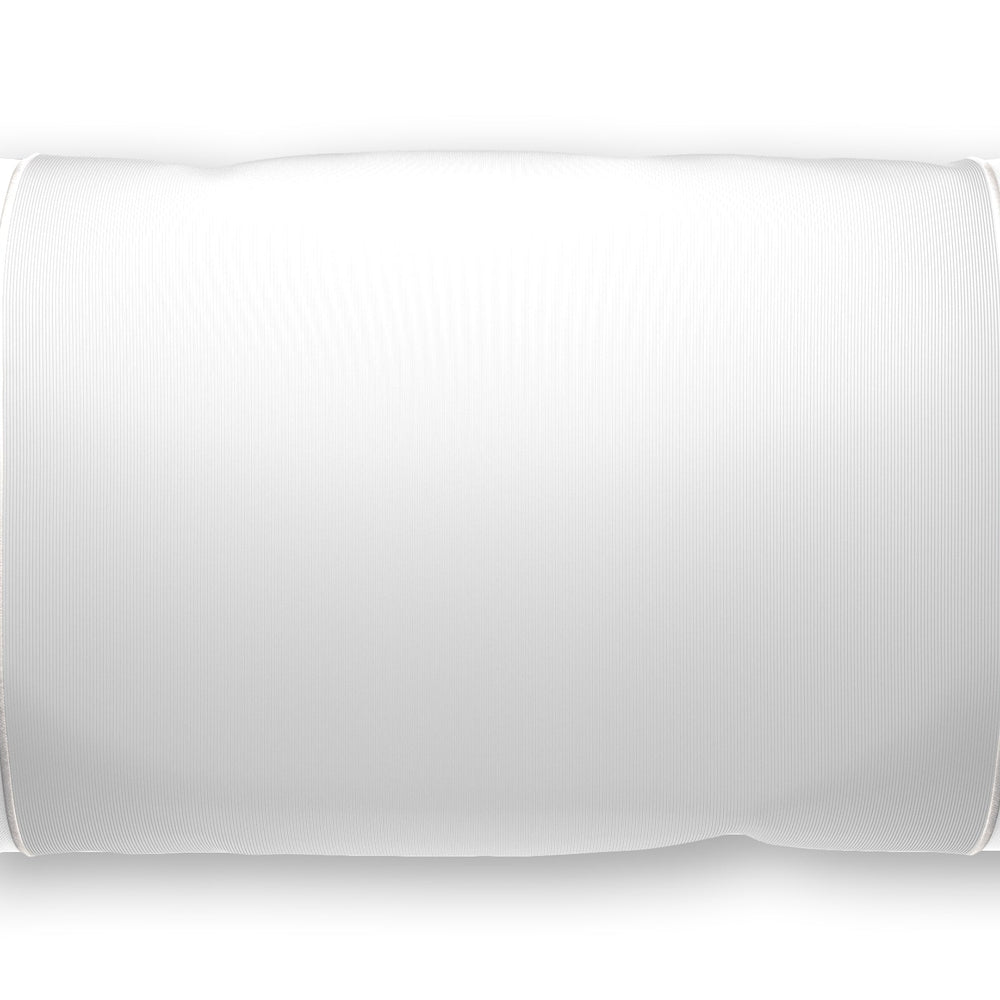 Off-White Ivory Silk Pillow Sleeve.