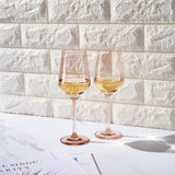 Tonal Stemmed Wine Glassware, Tan, Set of 2