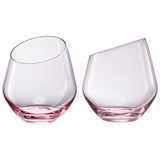 Colosseum Stemless Wine Glassware, Set of 2