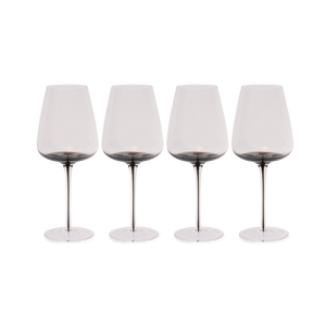 Smoke Stem White Wine Glasses
