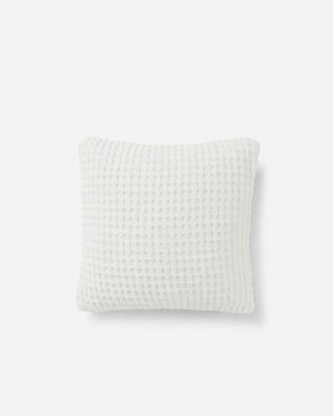 Snug Waffle Throw Pillow