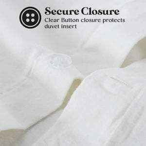 Flannel Cotton Modern Solid Fuzzy Duvet Cover Set With Pillow Shams - Duvet Cover Set by Superior Brand