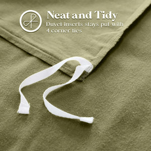 Flannel Cotton Modern Solid Fuzzy Duvet Cover Set With Pillow Shams - Duvet Cover Set by Superior Brand