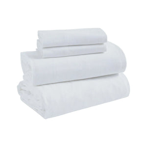 100% Cotton Flannel Solid Deep Pocket Bed Sheet Set - Sheet Set by Superior Brand