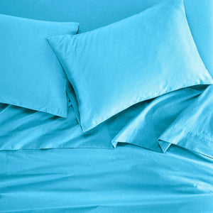 100% Cotton Flannel Solid Deep Pocket Bed Sheet Set - Sheet Set by Superior Brand