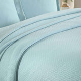 Solitaire Jacquard Matelassé Cotton Diamond Solitaire Bedspread Set - Bedspread by Superior Brand