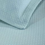 Solitaire Jacquard Matelassé Cotton Diamond Solitaire Bedspread Set - Bedspread by Superior Brand