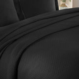 Solitaire Jacquard Matelassé Cotton Diamond Solitaire Bedspread Set - Bedspread by Superior Brand