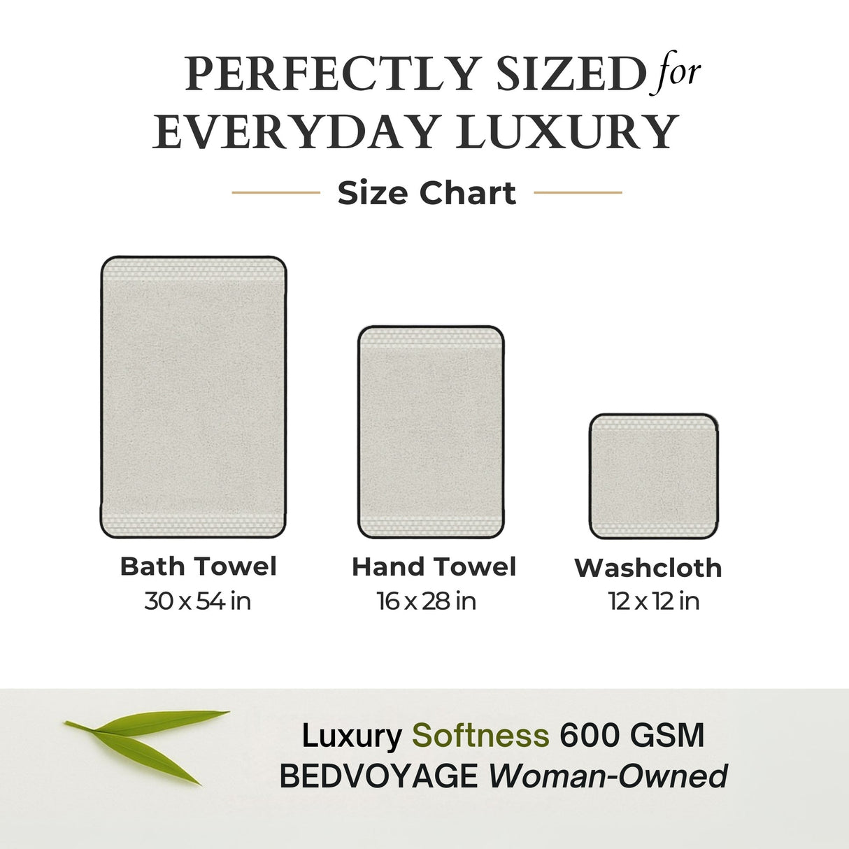 Bamboo Cotton Spa Bath Towel - Viscose from Bamboo + Cotton – Stone by BedVoyage