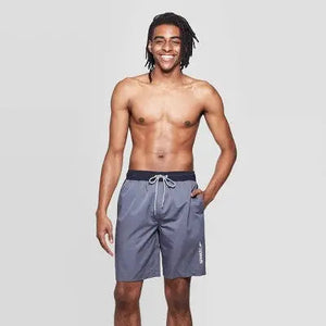 Speedo Men's 9" Elastic Swim Trunks Swimwear Shorts Swimsuits UPF 50+