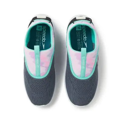 Speedo Women's Aqua Water Shoes Mesh Slip On Quick Drying
