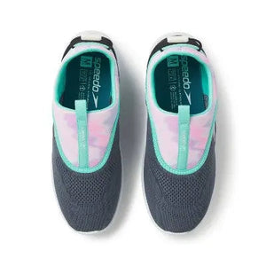 Speedo Women's Aqua Water Shoes Mesh Slip On Quick Drying