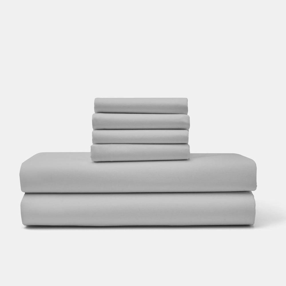 Cotton Percale Bed Sheet Set
