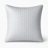 Bamboo Quilted Sham - 100% Viscose from Bamboo - 1pc - Euro - Stone by BedVoyage