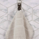 Napa Zero Twist Cotton Solid Waffle Honeycomb Bath Towel Set of 3 - Bath Towel by Superior Brand