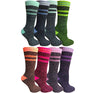 8-Pairs-Women’s-Thermal-Moisture-Wicking-Tube-Socks-