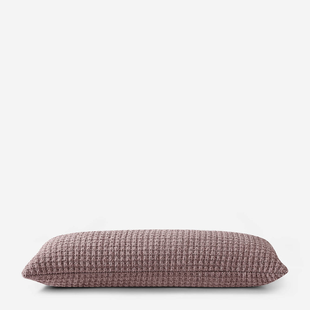 Snug Waffle Lumbar Pillow
