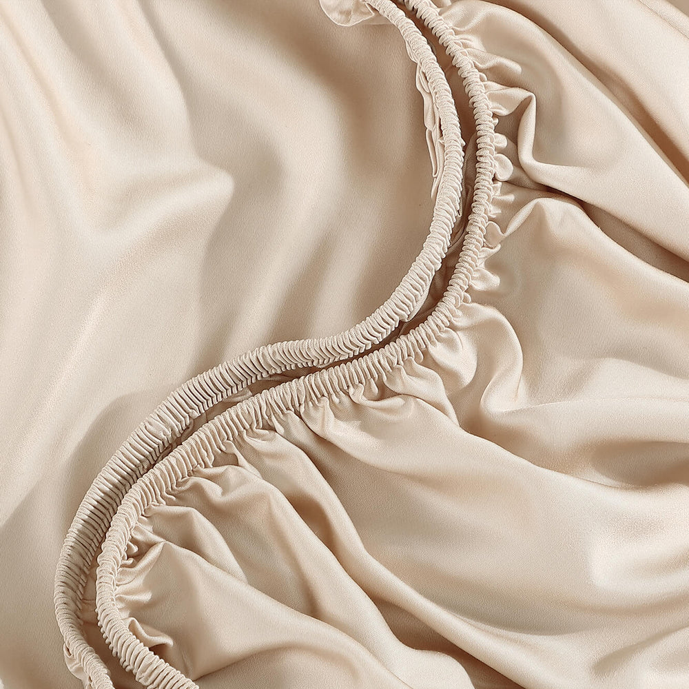 Premium Bamboo Viscose Fitted Sheet Set