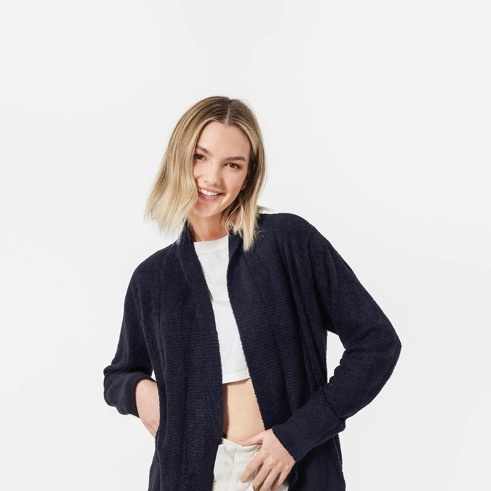 Cloud Cool Relaxed Open Front Cardigan